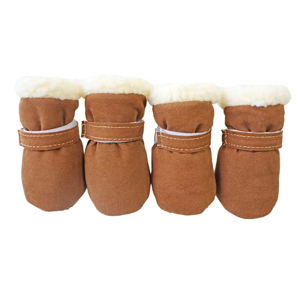 Plush Dog Boots