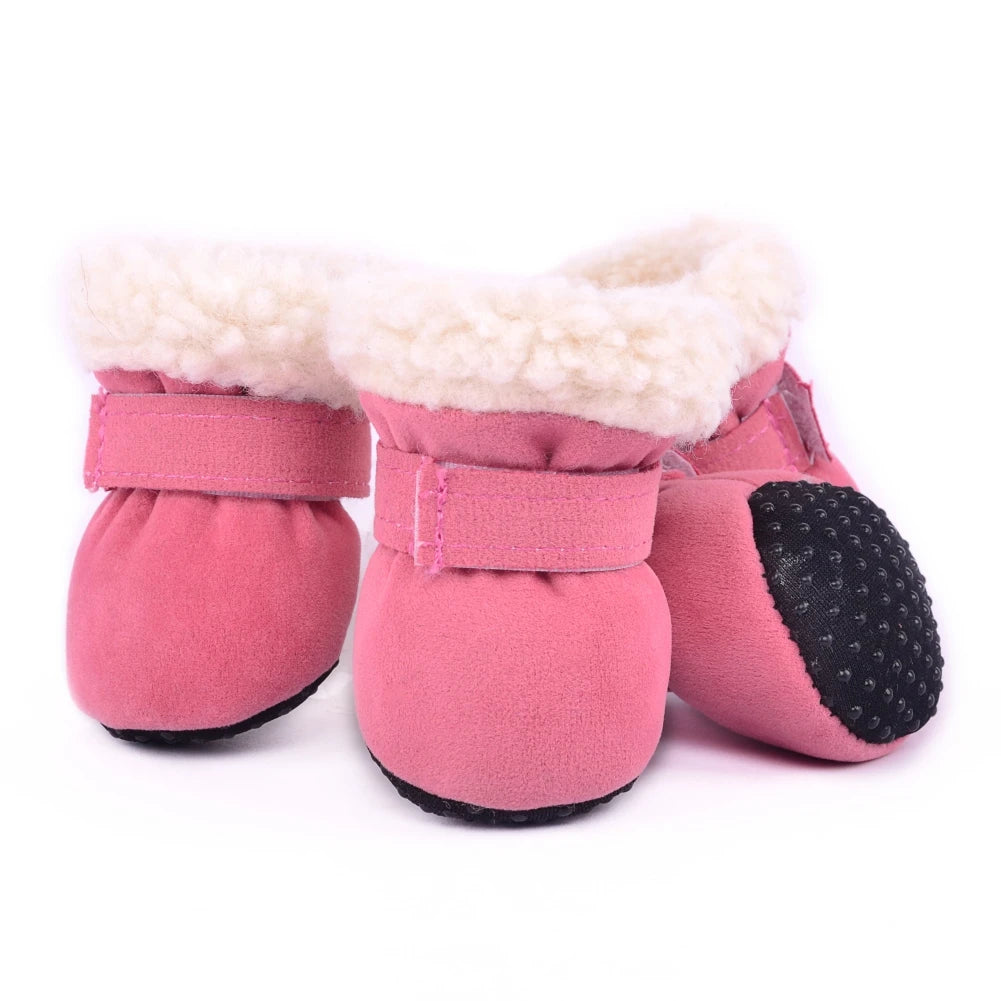 Plush Dog Boots