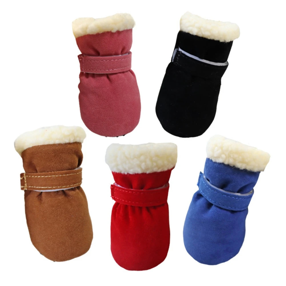 Plush Dog Boots