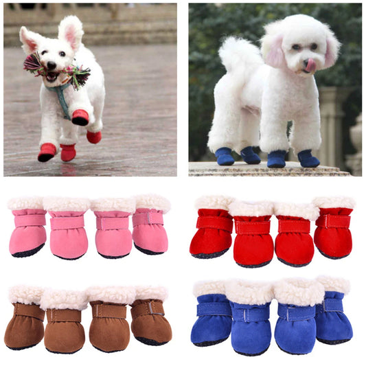 Plush Dog Boots