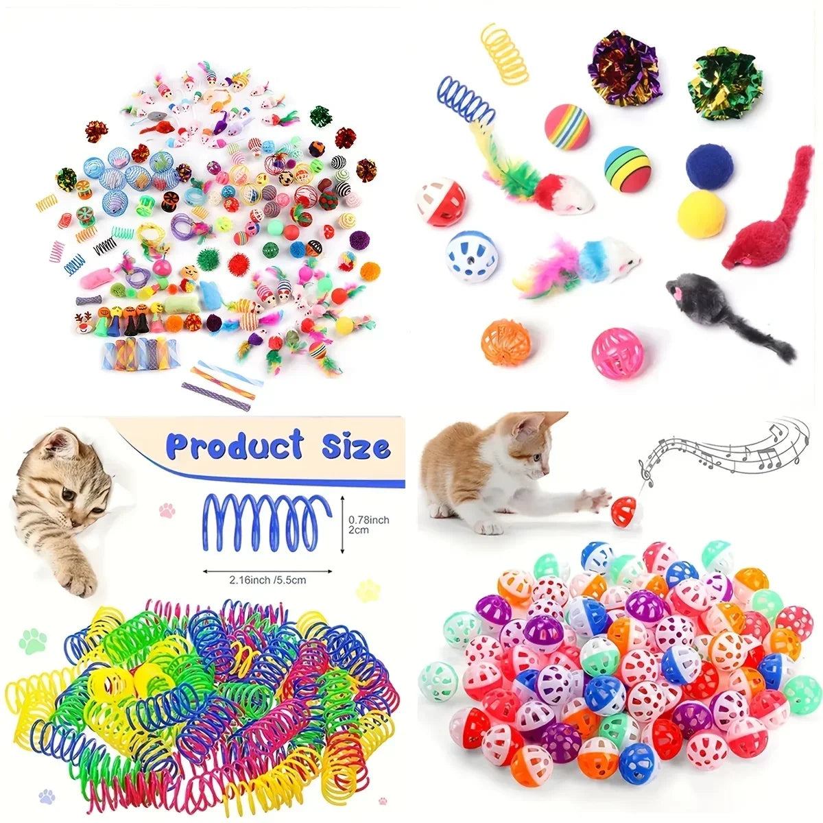 Cat Toys Mixed Pack