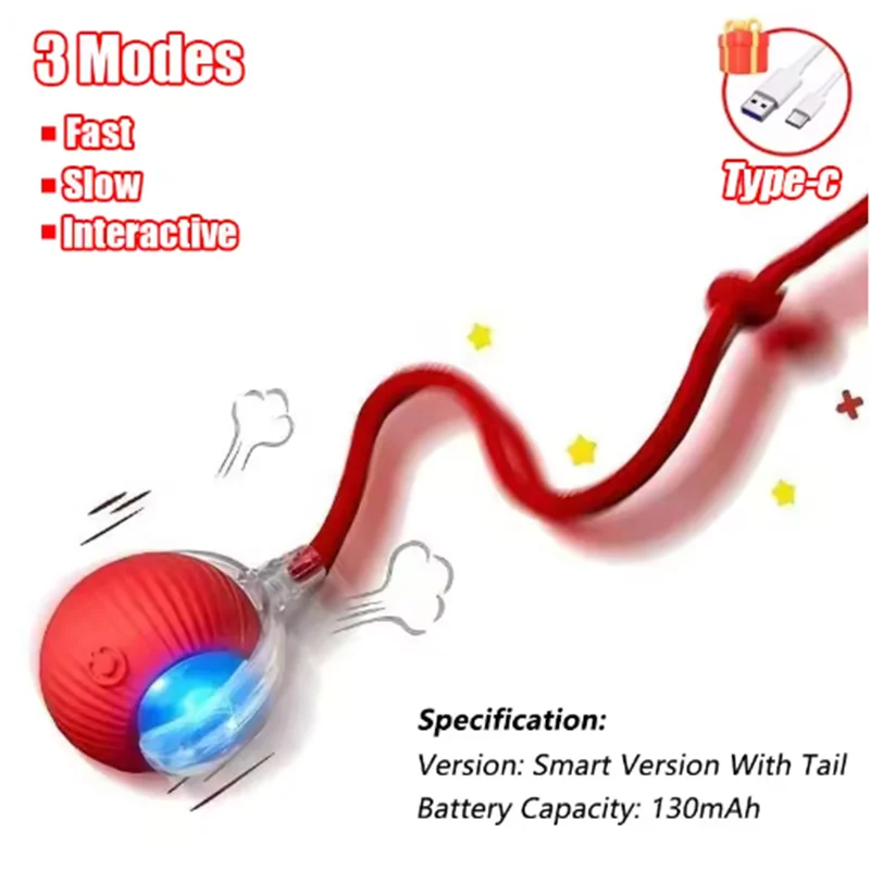 Interactive Self-Play Cat Toy