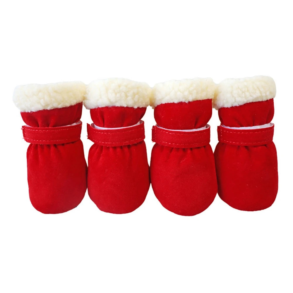 Plush Dog Boots