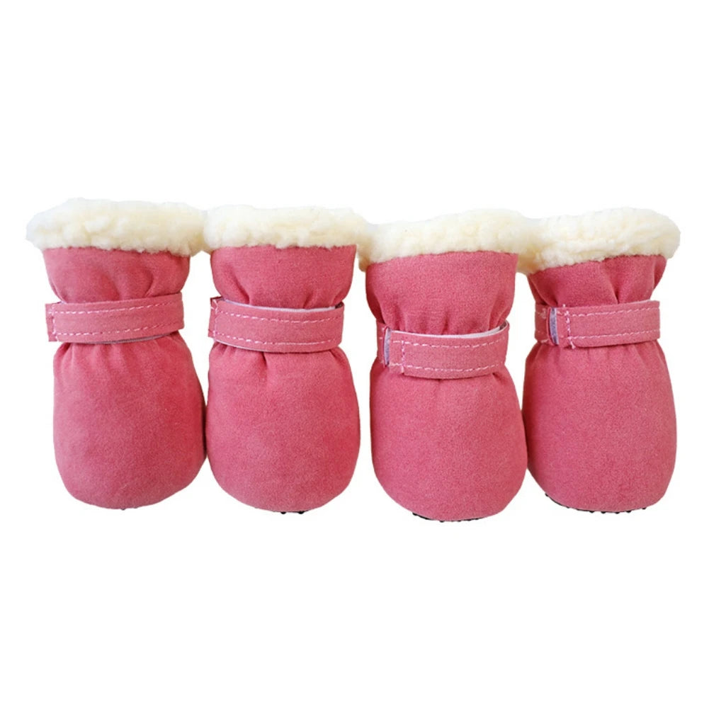 Plush Dog Boots