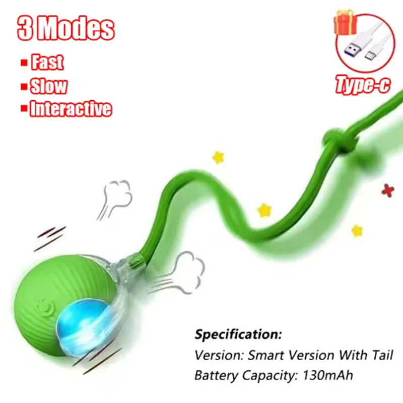 Interactive Self-Play Cat Toy