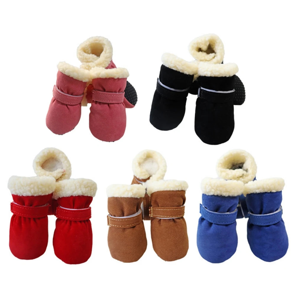 Plush Dog Boots
