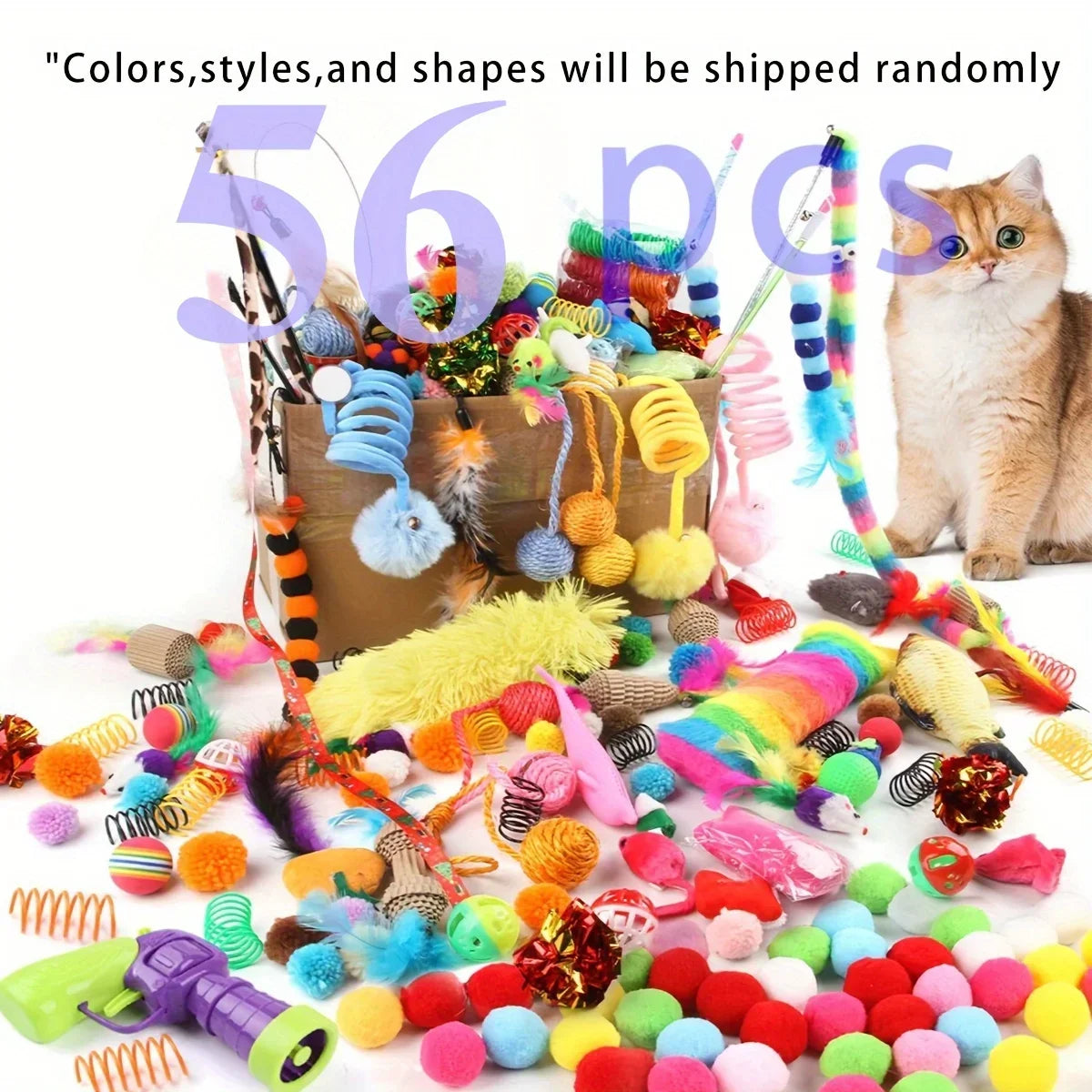 Cat Toys Mixed Pack