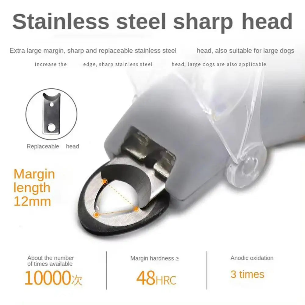 Professional LED Nail Clippers for Dogs & Cats