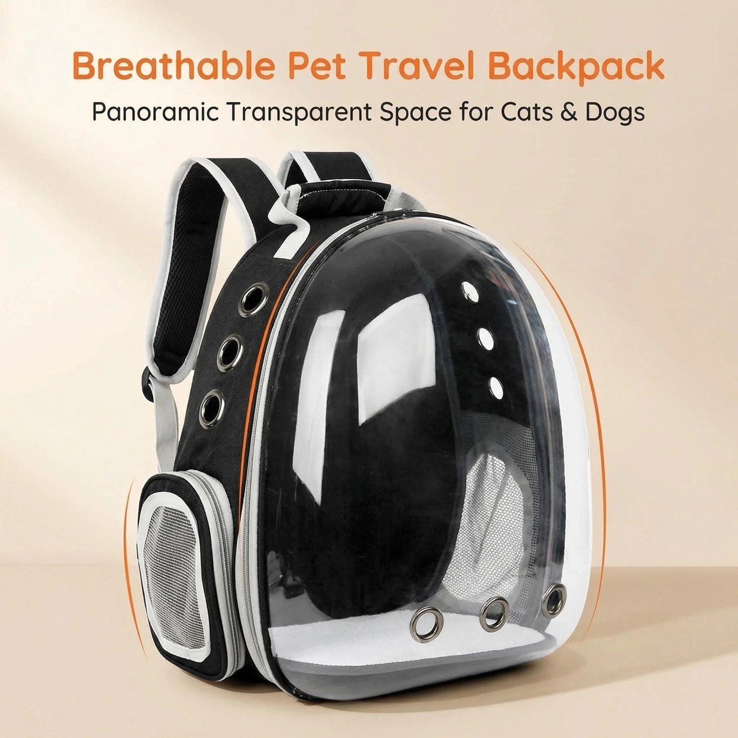 Space Capsule Cat Backpack