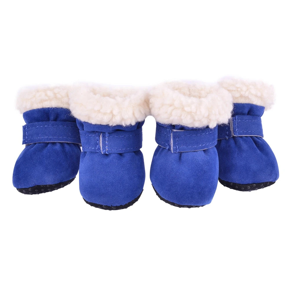 Plush Dog Boots