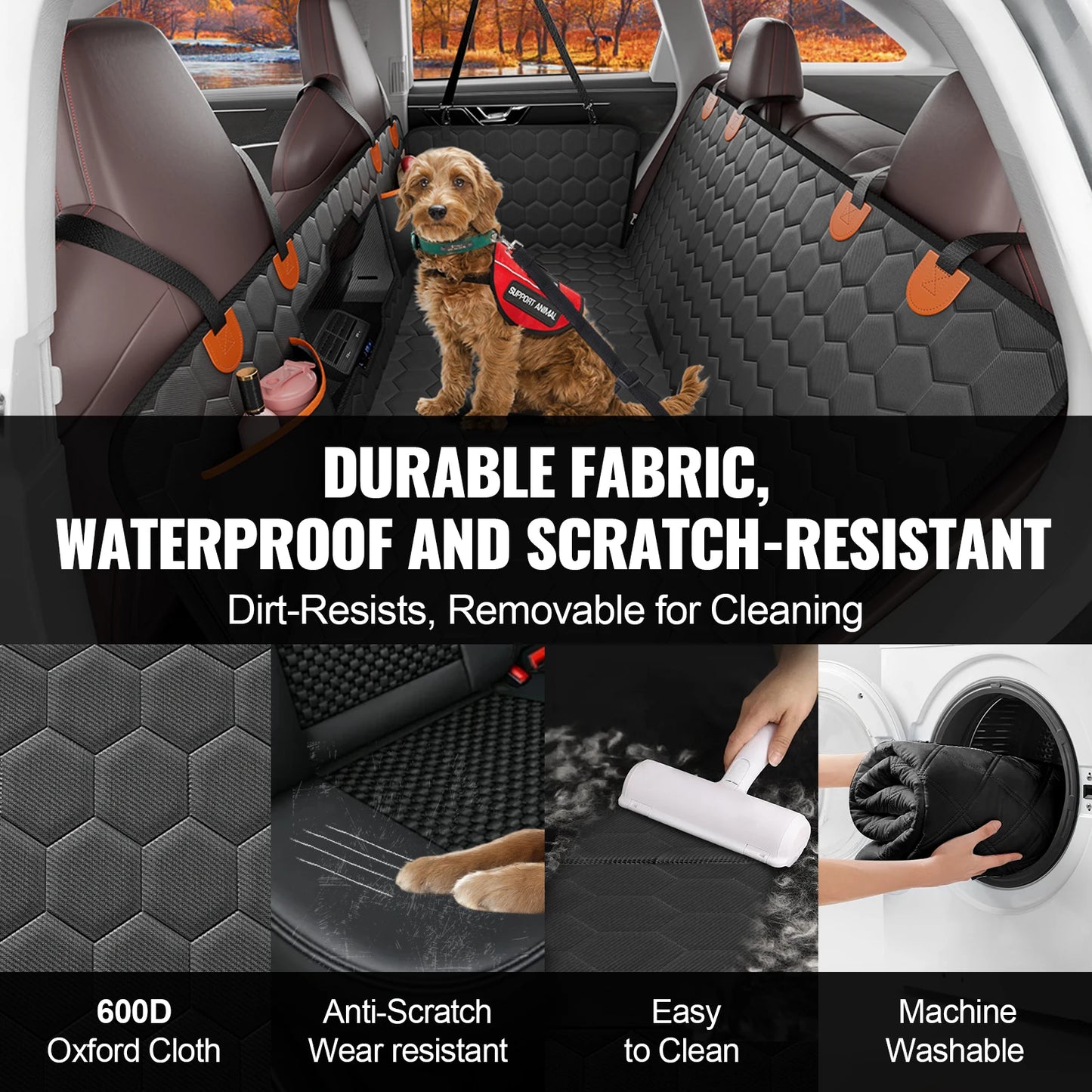 Dog Car Seat Cover & Hammock