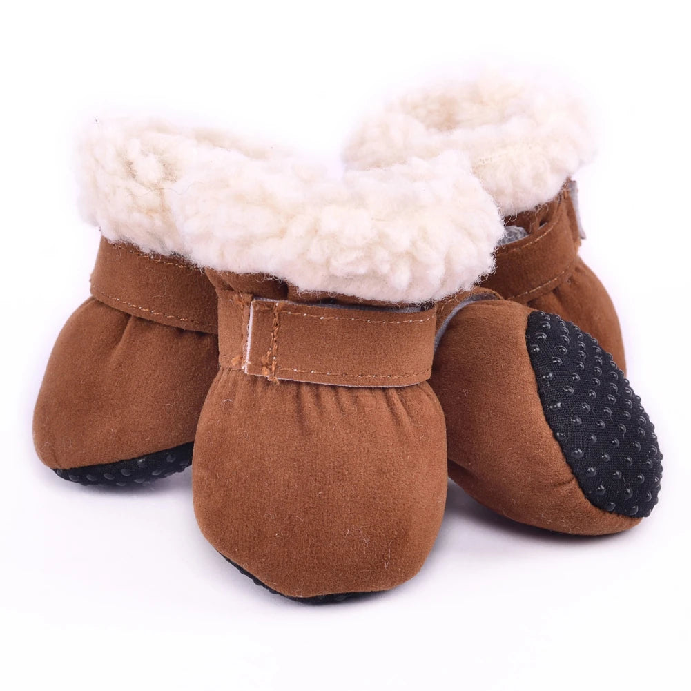 Plush Dog Boots