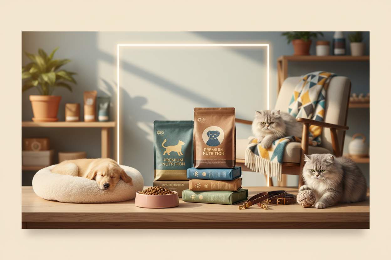 Banner 4PETZ - Produtos de Qualidade para Pets